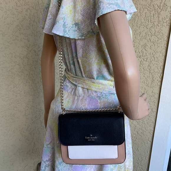 Kate Spade Remi Colorblock Flap Chain Crossbody - Picture 13 of 16